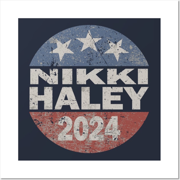 Vintage Nikki Haley 2024 Wall Art by Etopix